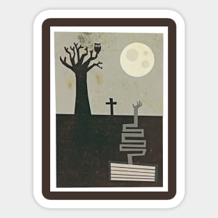 Cemetery Sticker